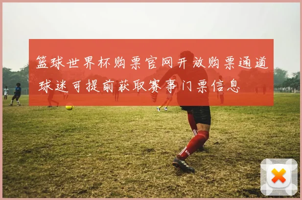 篮球世界杯购票官网开放购票通道 球迷可提前获取赛事门票信息